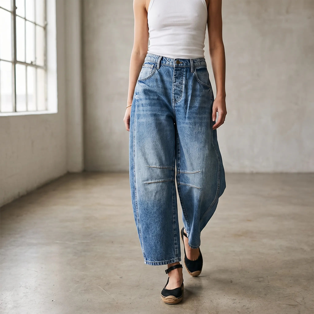 Barrel jeans voor dames