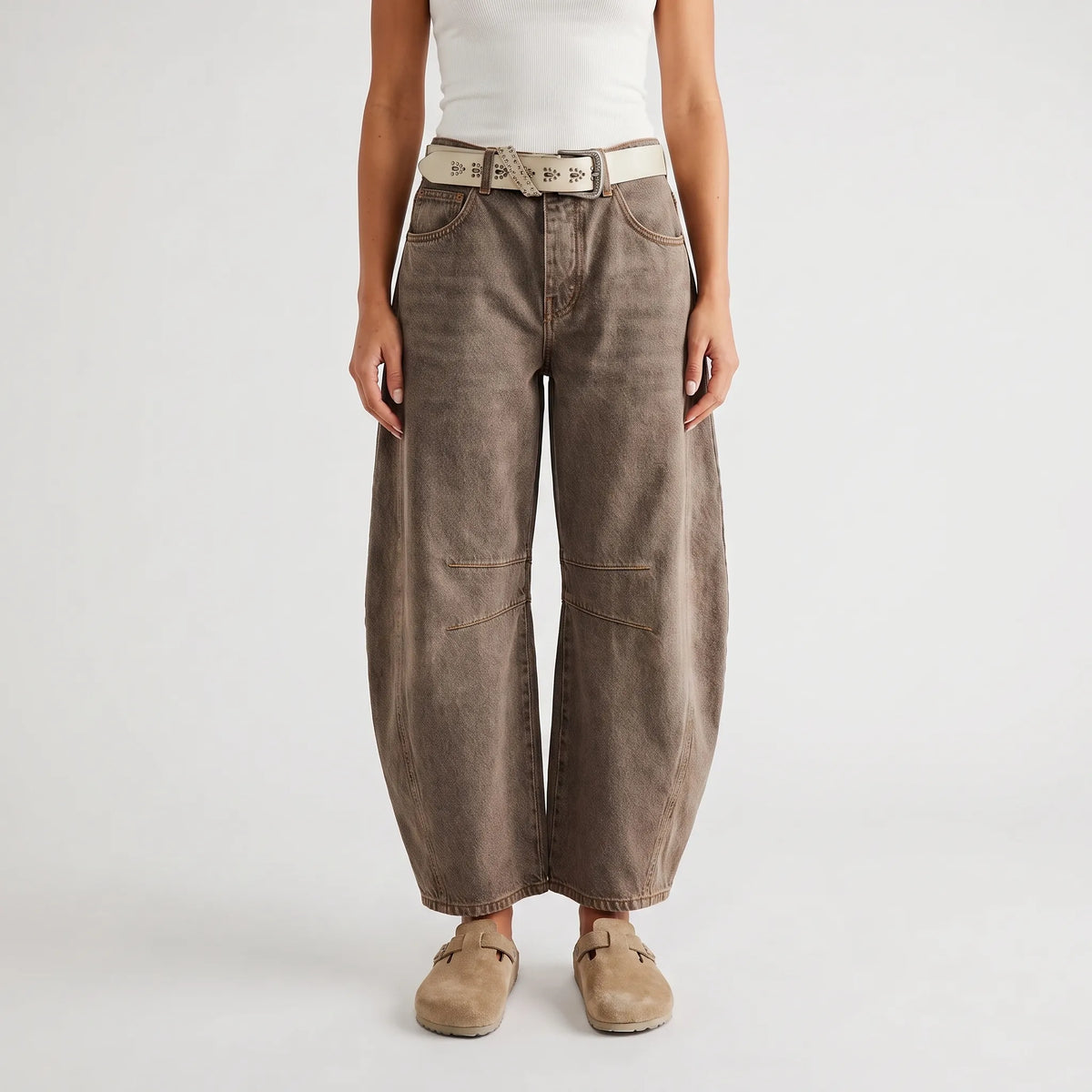 Barrel jeans voor dames
