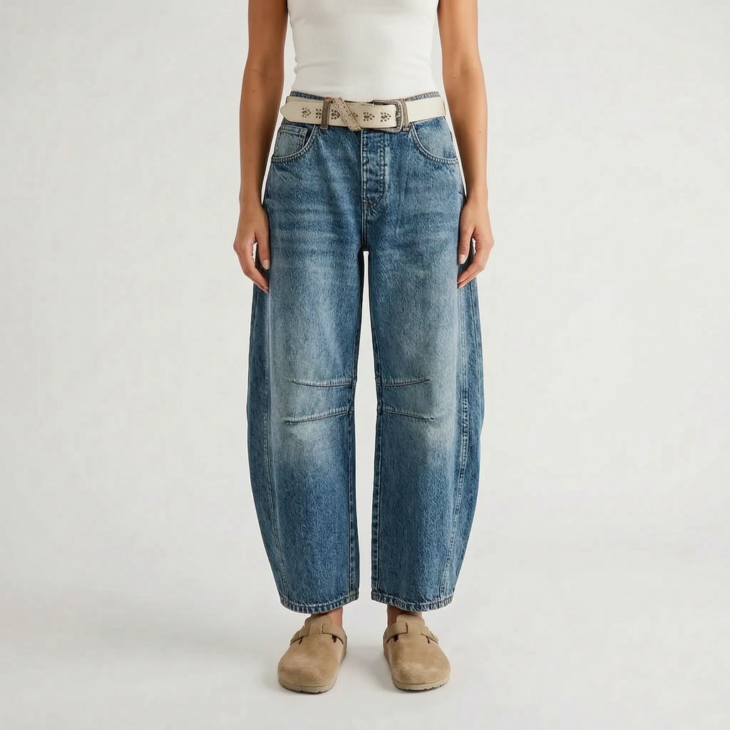 Barrel jeans voor dames