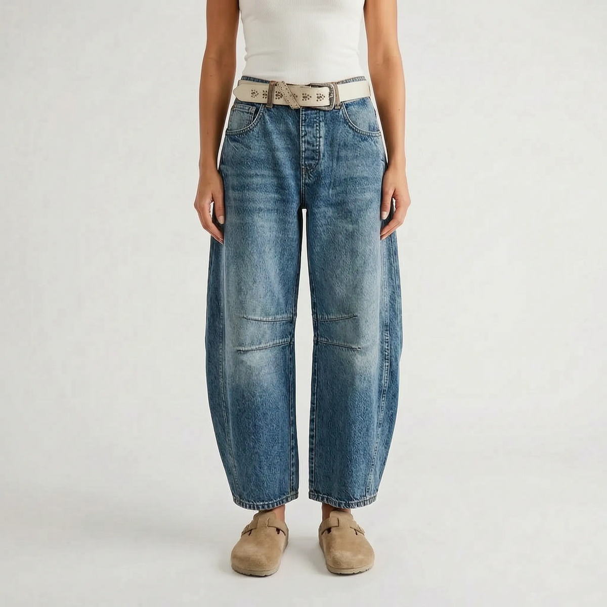 Barrel jeans voor dames