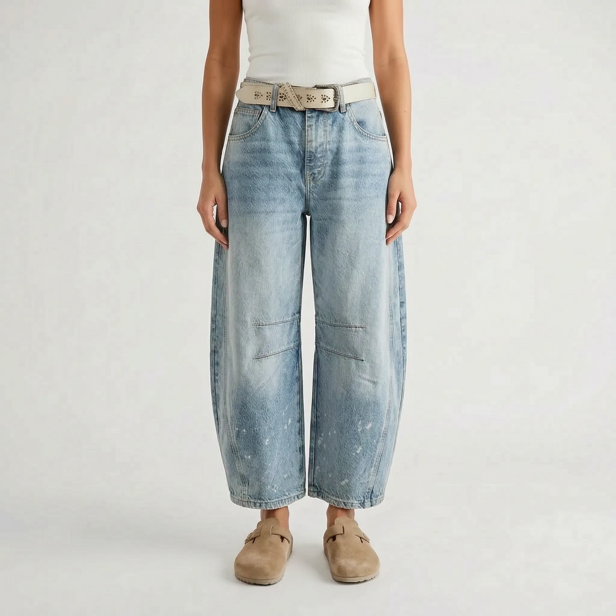 Barrel jeans voor dames
