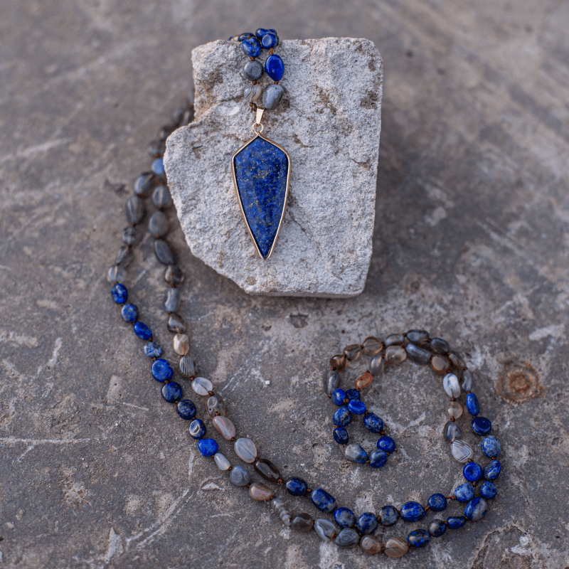 Beschermende mala ketting