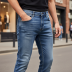 Denim broek — afbeelding 7