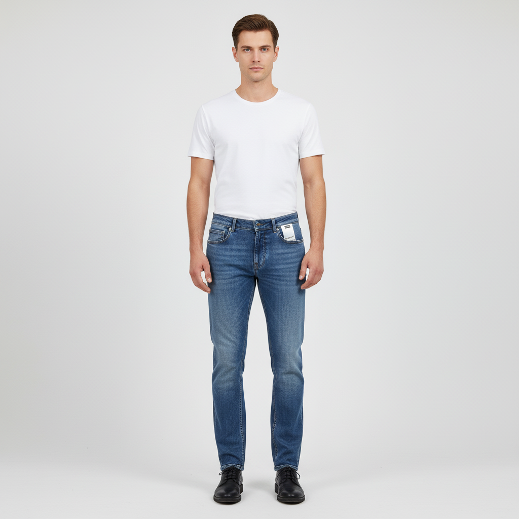Denim broek — afbeelding 8