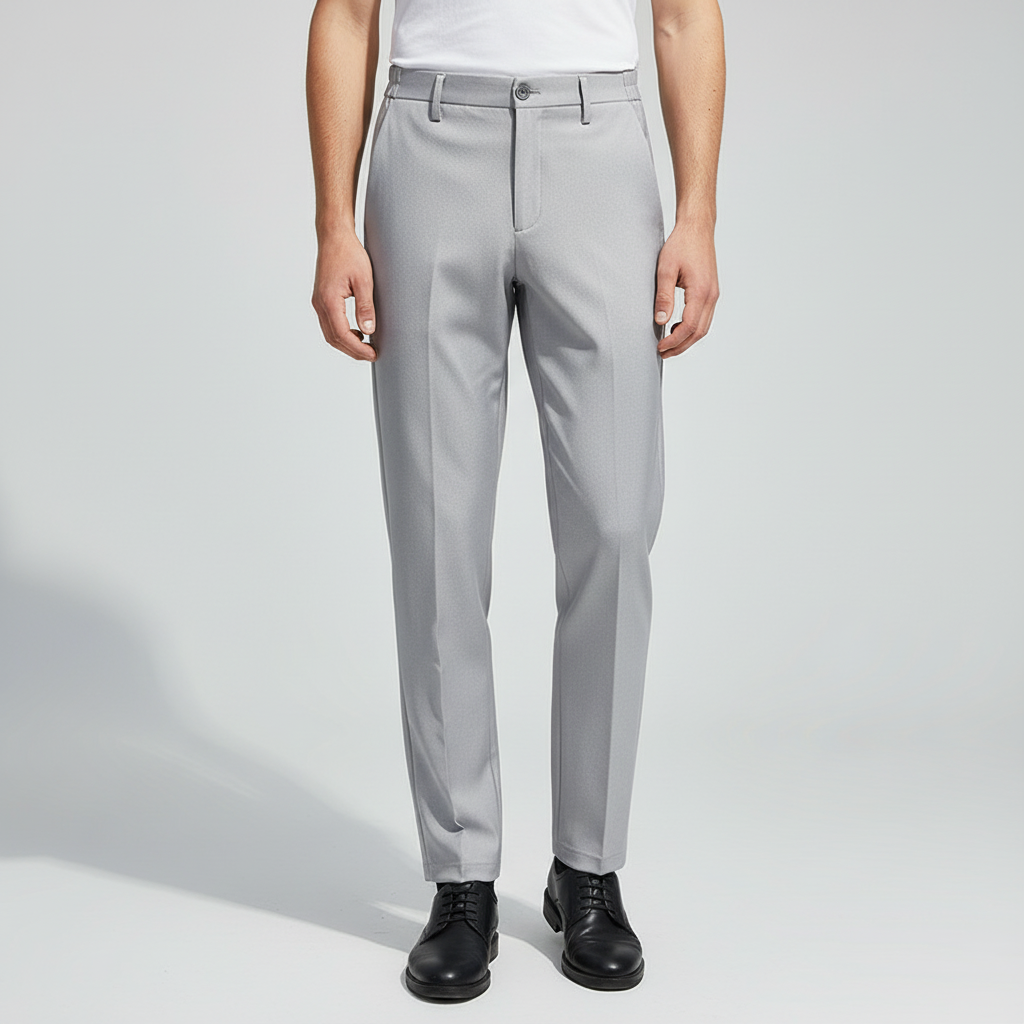 Broek met elastische band