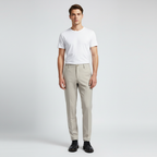 Broek met elastische band