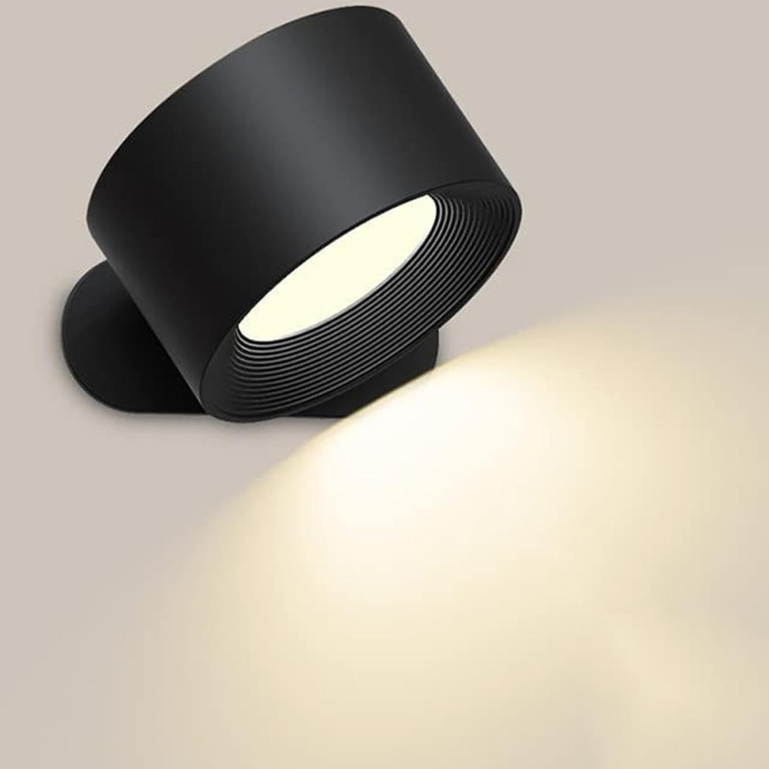 Luma360 – draadloze oplaadbare 360° muurlamp
