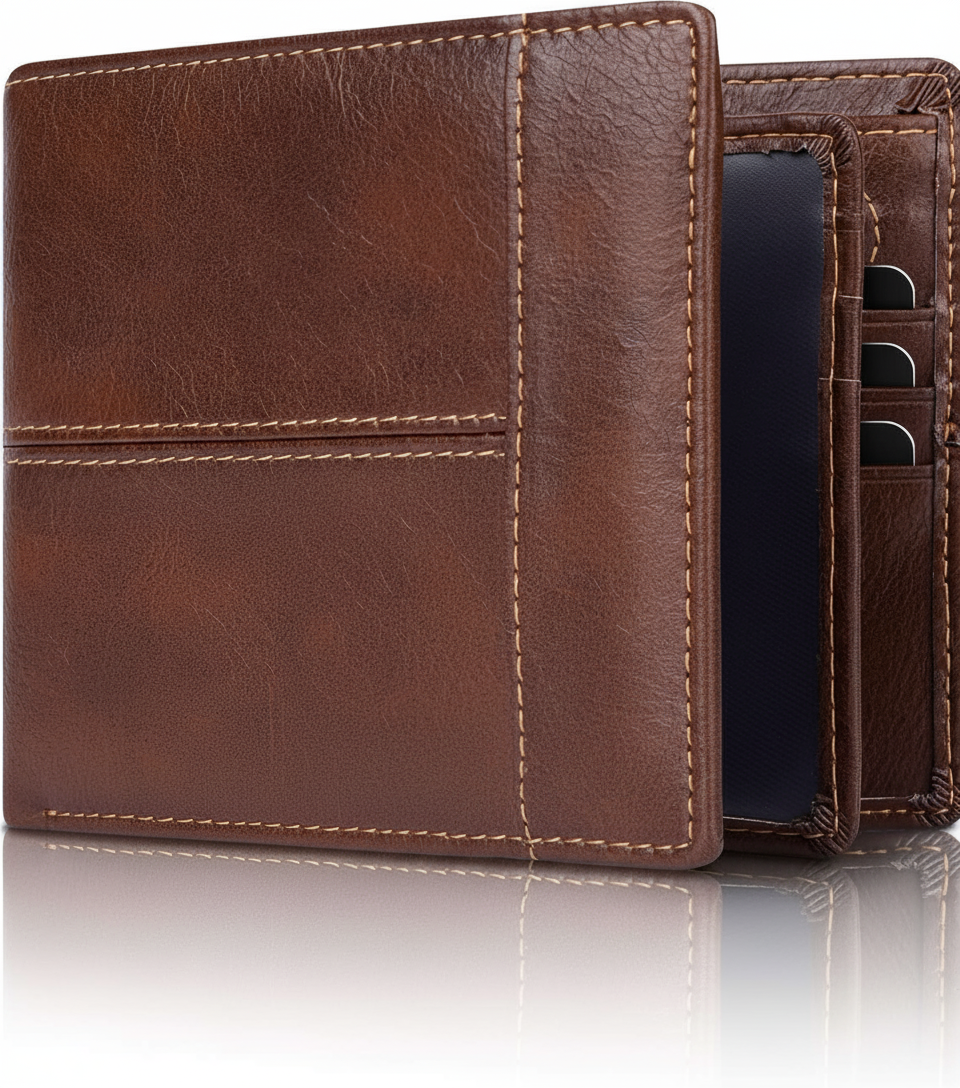 Bifold herenportemonnee