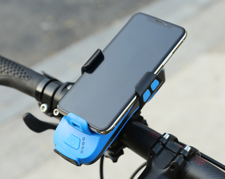 5 in 1 solar fietslamp | zonne-energie – materiaal: ABS — afbeelding 4