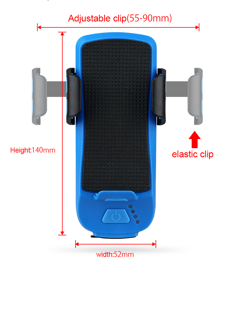 5 in 1 solar fietslamp – zonne-energie