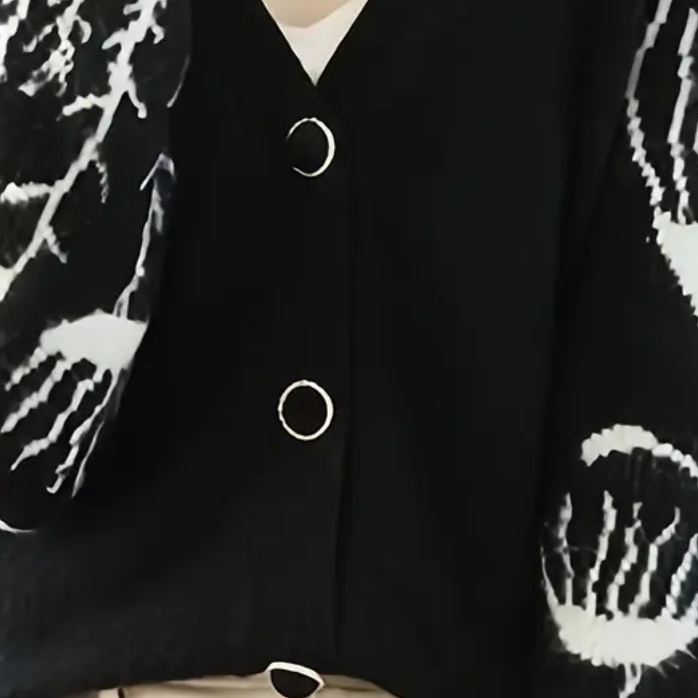 Warme V-hals cardigan voor dames