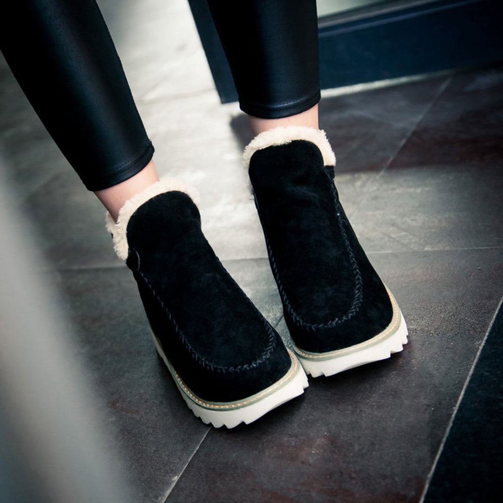 Warme dames schoenen