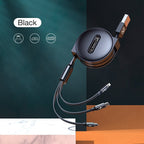 3-in-1 USB-kabel