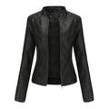 Stijlvol PU-leren damesjack