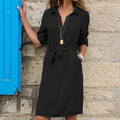 En trendy jurk