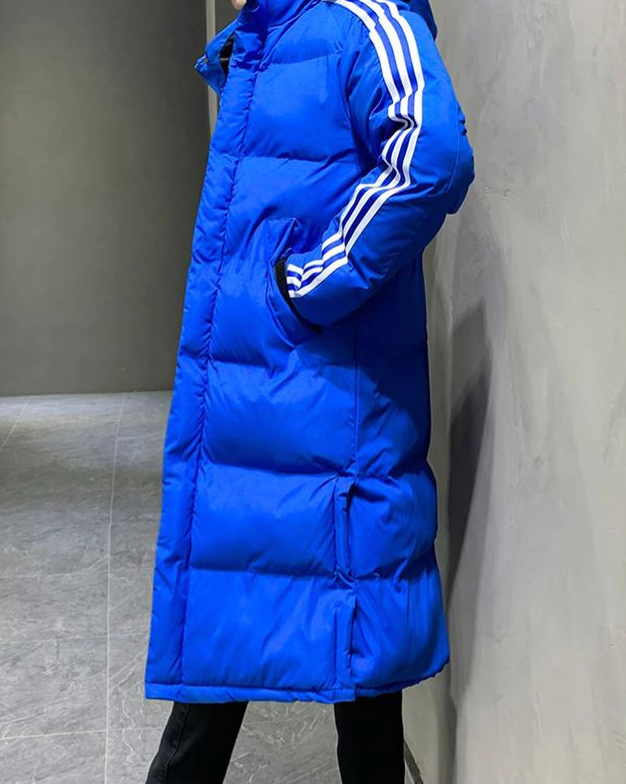 Lange winterjas met capuchon Calvin