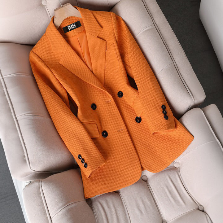 Dames blazer met ruitpatroon voor de herfst