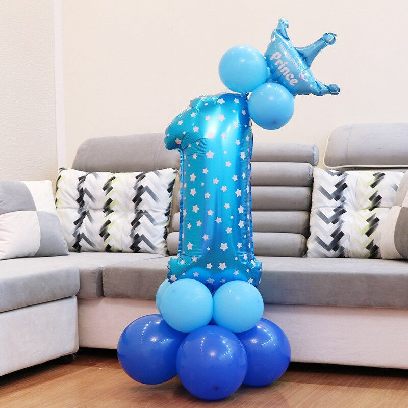 Verjaardagsballon met cijfer