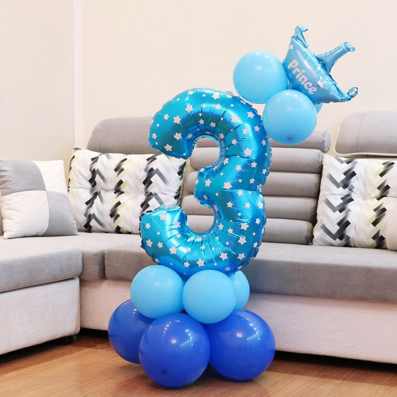 Verjaardagsballon met cijfer