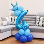 Verjaardagsballon met cijfer