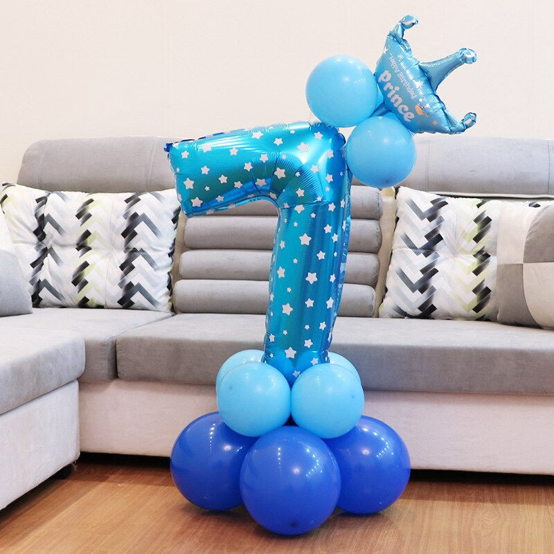 Verjaardagsballon met cijfer