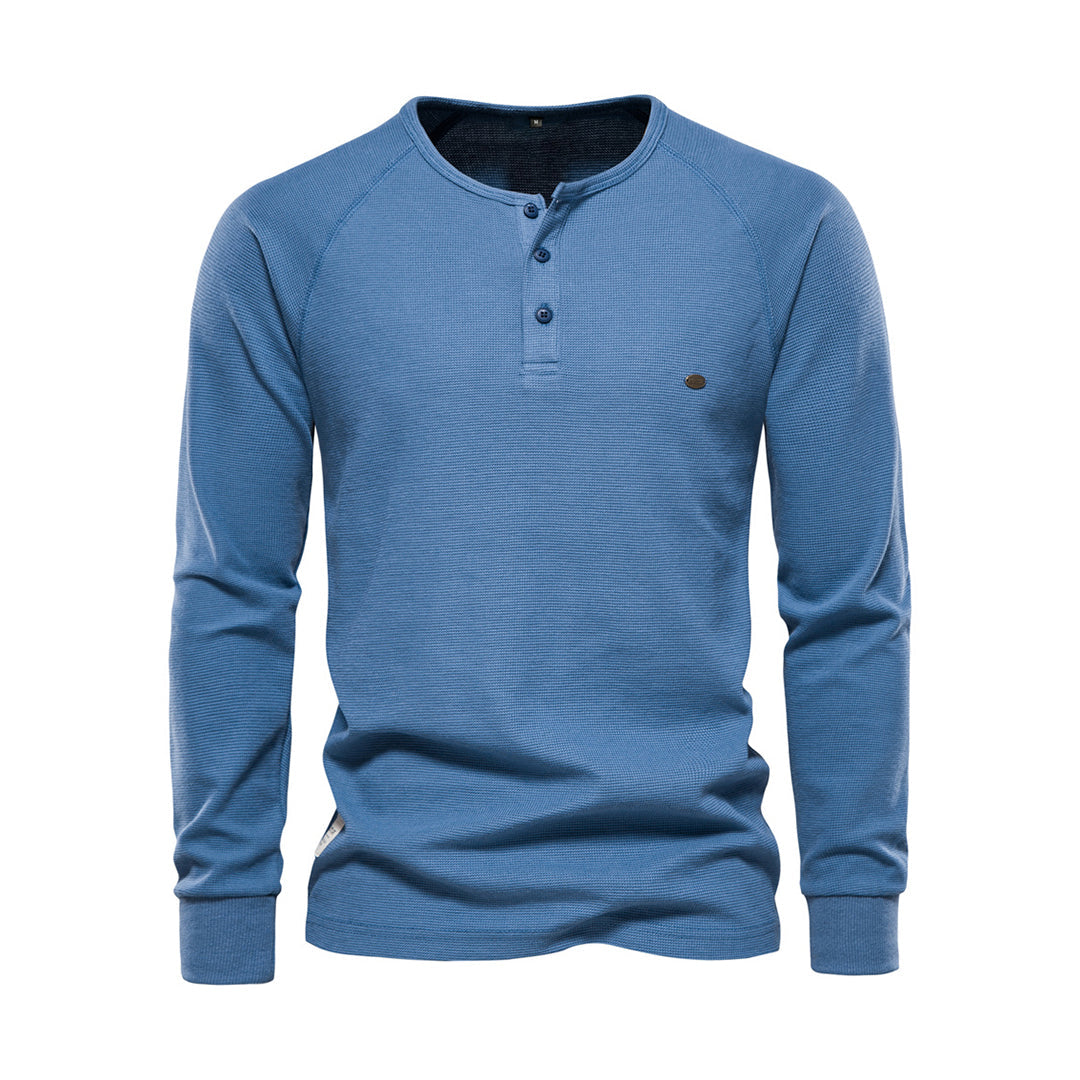 Stijlvol heren shirt met lange mouwen