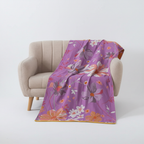 Bloemenpatroon handdoek
