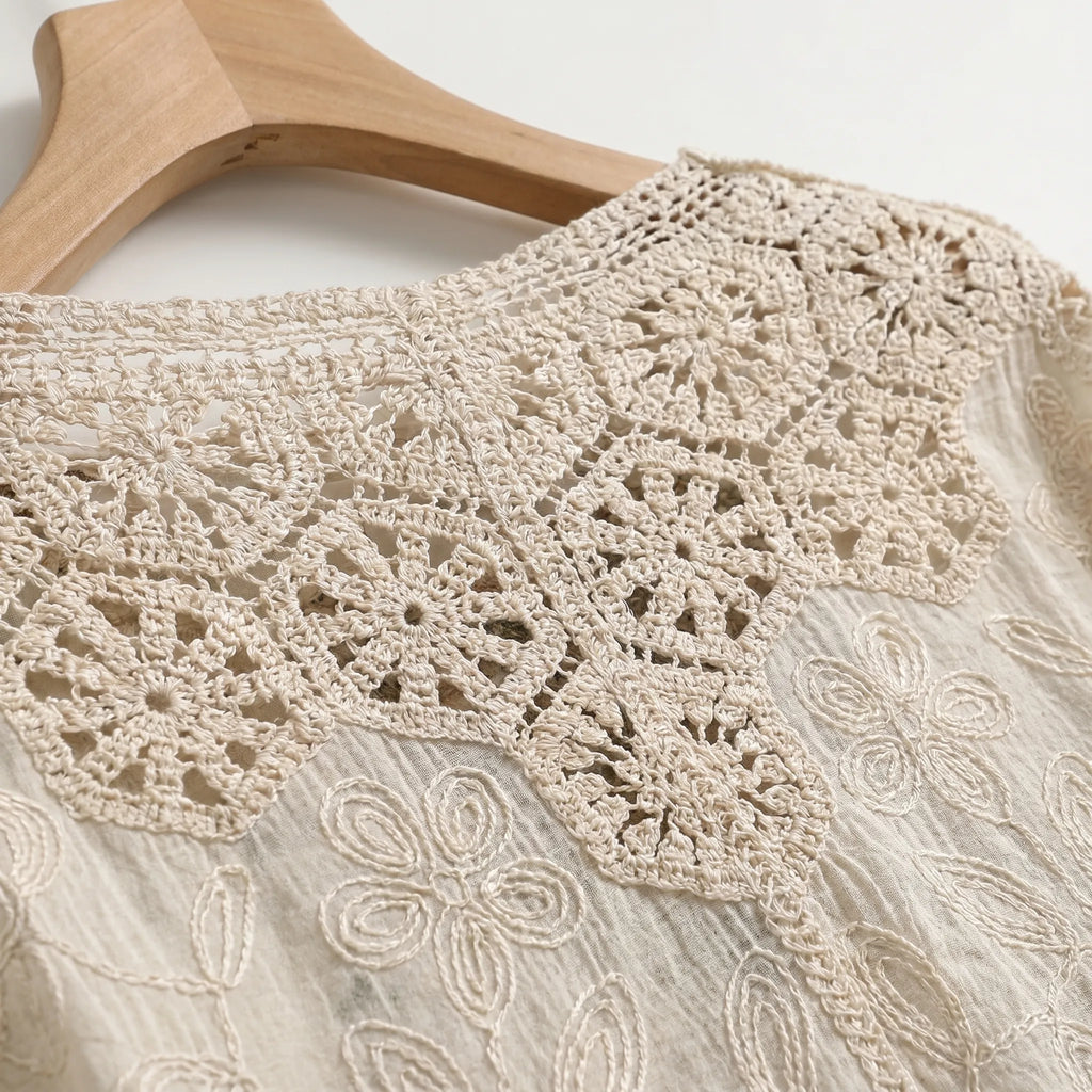 Bohemian gehaakte cardigan