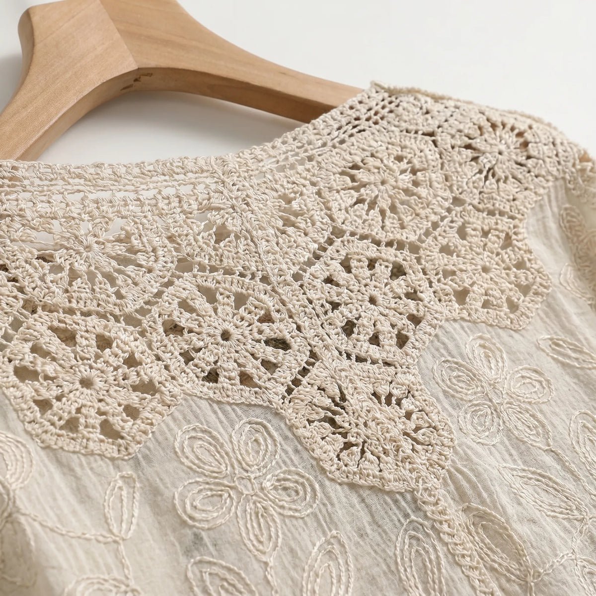 Bohemian gehaakte cardigan