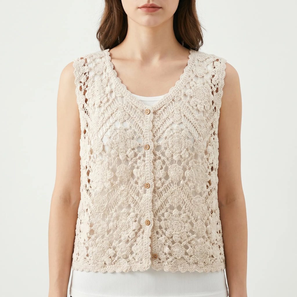 Boho-stijl zomertop