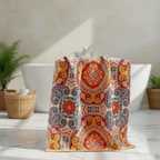 Boho geïnspireerde handdoek