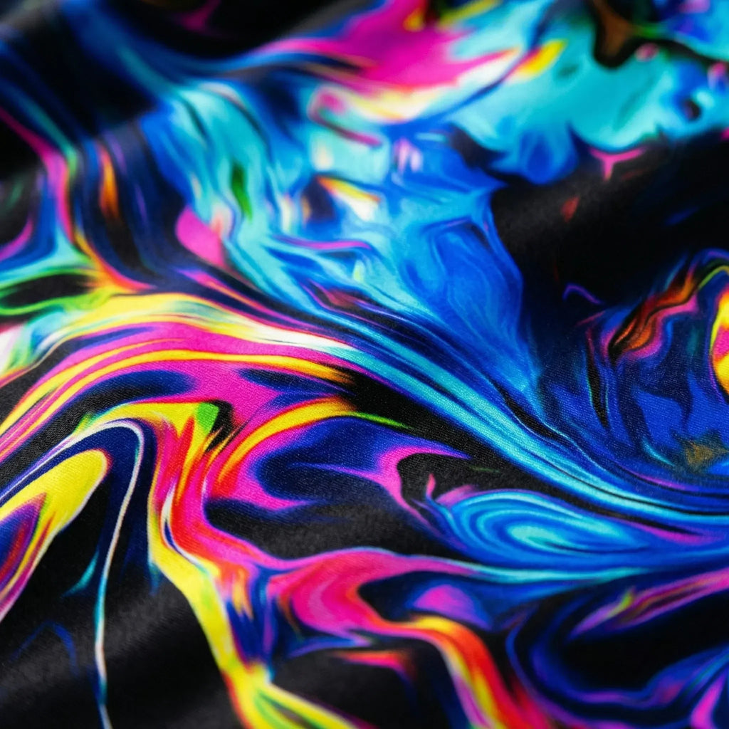 Strandshorts met gedurfde grafische print