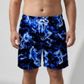 Casualshorts met een opvallende grafische print