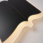 Boekvormige wandlamp