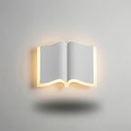 Boekvormige wandlamp
