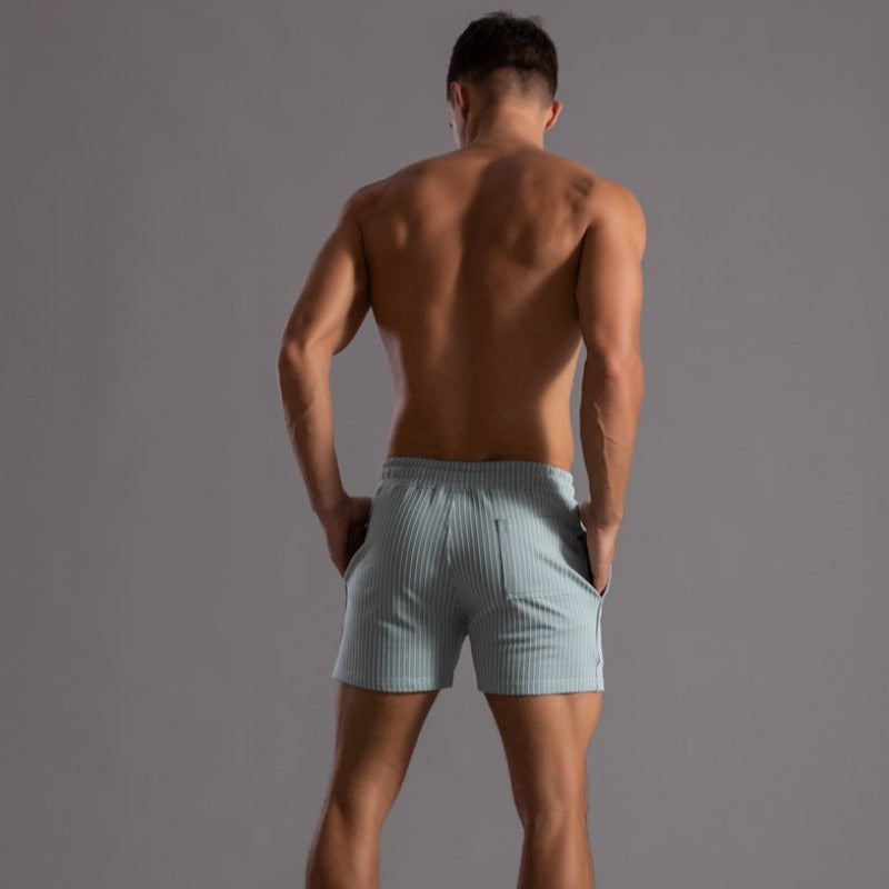 Sneldrogende & stijlvolle heren zwemshorts van ribstof-polyester — afbeelding 60