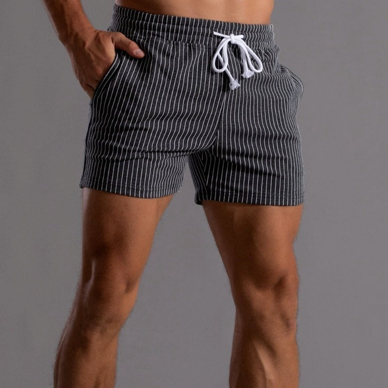 Sneldrogende & stijlvolle heren zwemshorts van ribstof-polyester