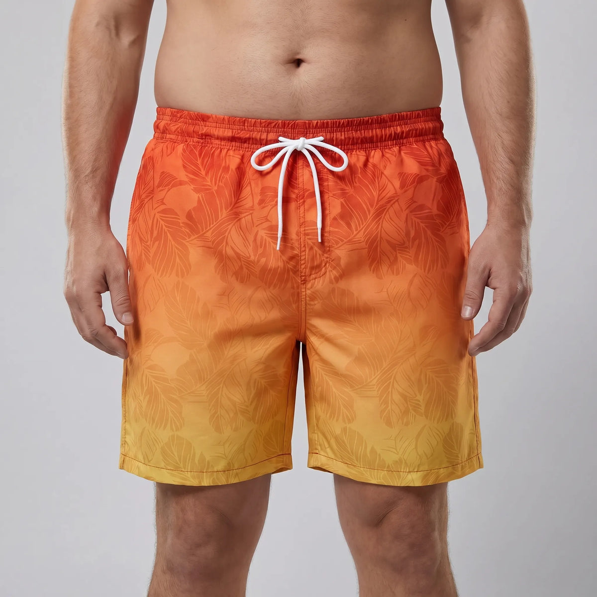 Ademende heren strandshorts