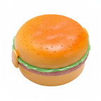 Broodtrommel in de vorm van een hamburger