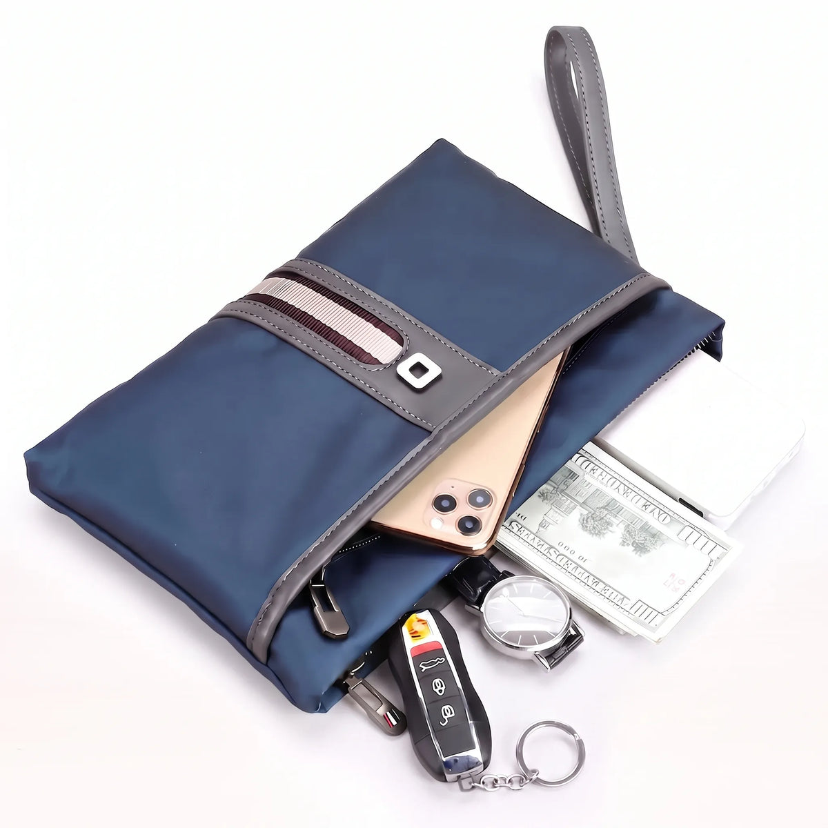 Business casual herenclutch — afbeelding 6