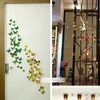 3D-muurstickers met vlinders
