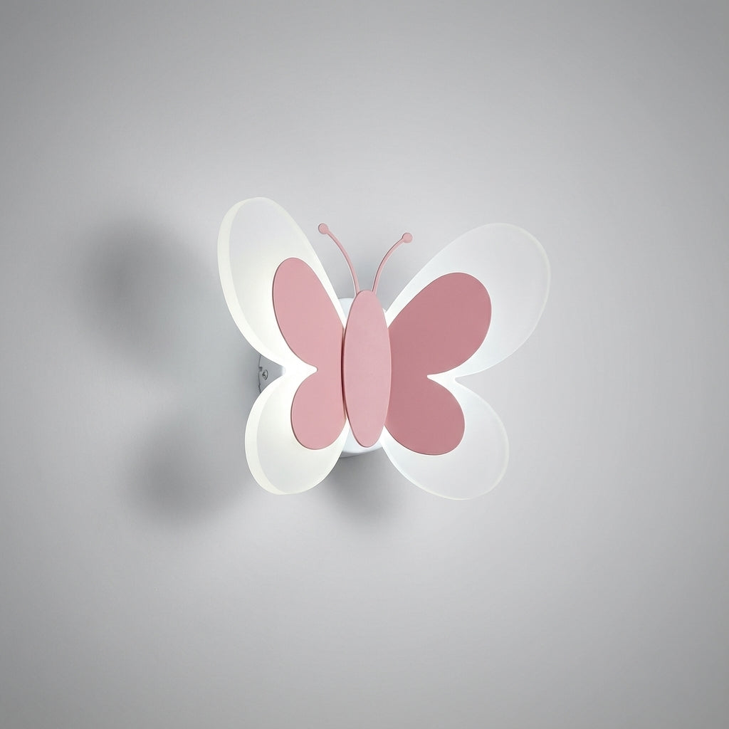 Vlindervormige wandlamp