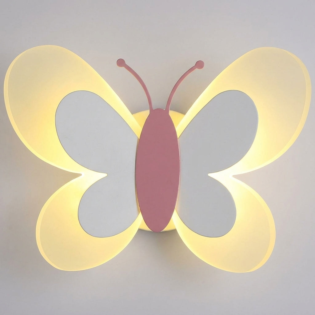 Vlindervormige wandlamp