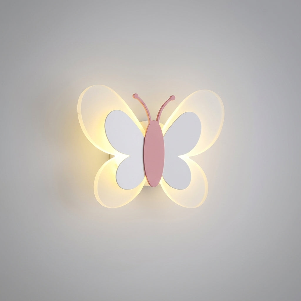 Vlindervormige wandlamp