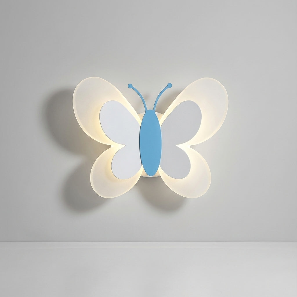 Vlindervormige wandlamp
