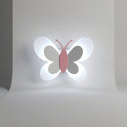 Vlindervormige wandlamp