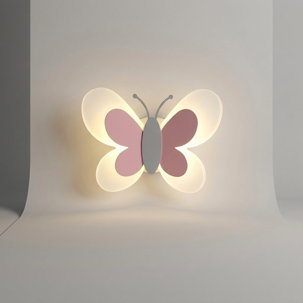 Vlindervormige wandlamp