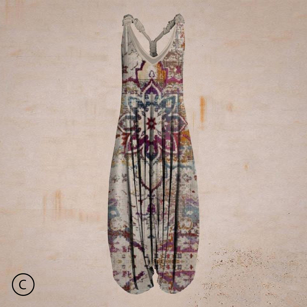Losvallende damesjumpsuit