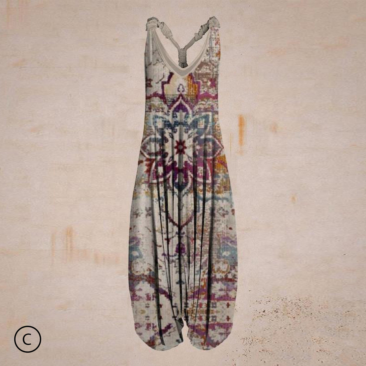 Losvallende damesjumpsuit