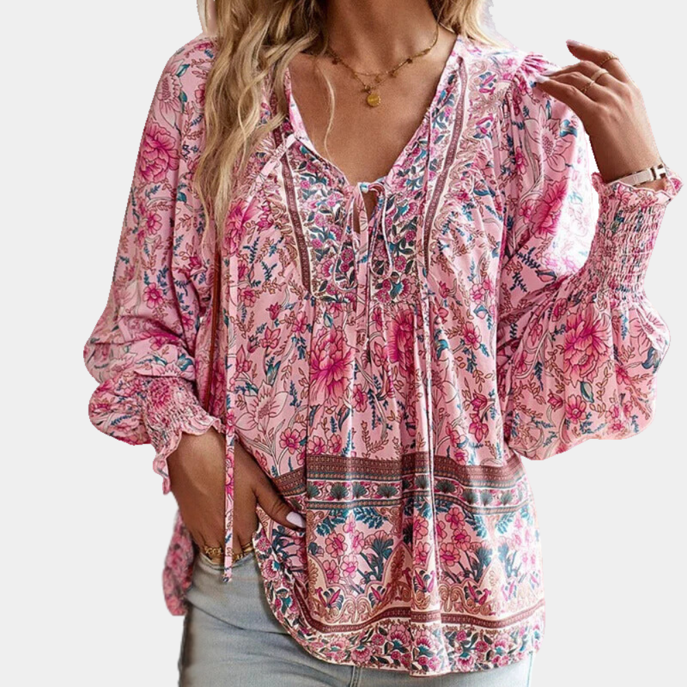 Modieuze blouse met bloemenprint voor dames